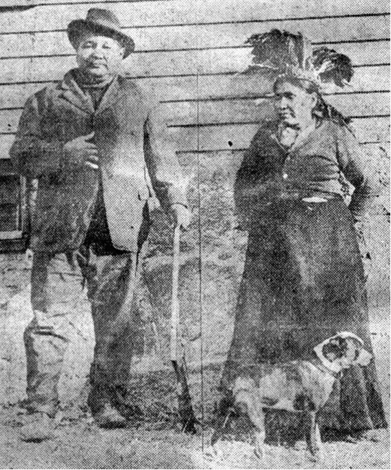 A very old photo of Hannah Meuse